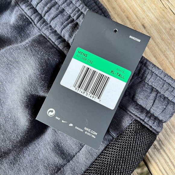 Nike Men's NBA LA Clippers‎ Team Issued Basketball pants XL-Tall AV1568-032 Gray - Picture 6 of 11